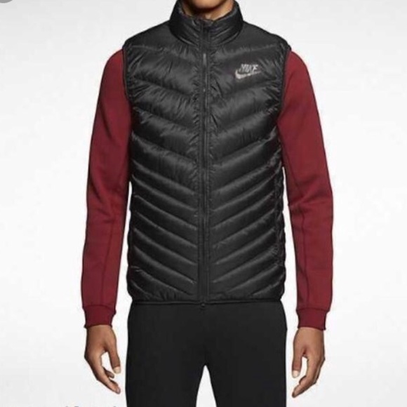 black nike vest